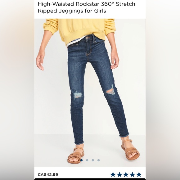 Old Navy Girls Jeggings - Picture 1 of 5